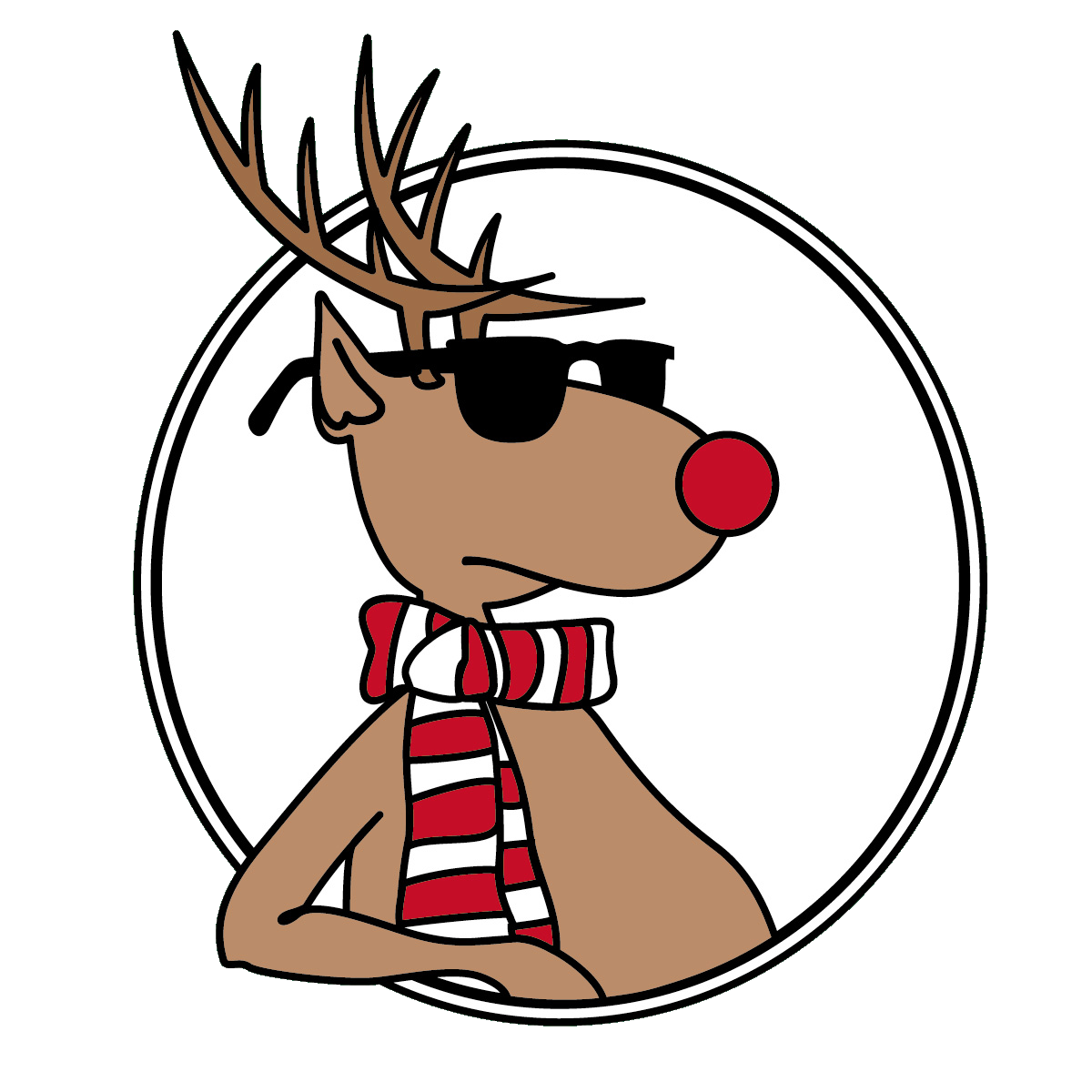 Cartoon Reindeer